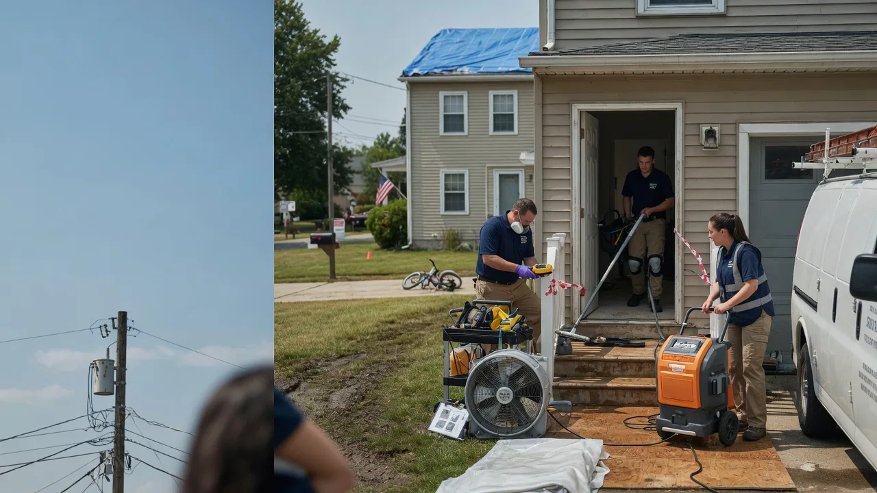 Water Damage Repair in Recluse, WY near me